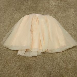 Tulle skirt